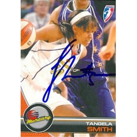 Tangela Smith autographed Basketball Card (Phoenix Mercury) 2008 WNBA Enterprises #23 - Autographed WNBA Cards